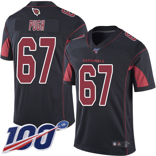 Arizona Cardinals Limited Black Men Justin Pugh Jersey NFL Football #67 100th Season Rush Vapor Untouchable->arizona cardinals->NFL Jersey